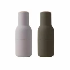 Menu Bottle Grinder Molen Pak Van 2, Hunting Green / Beige / Walnoot