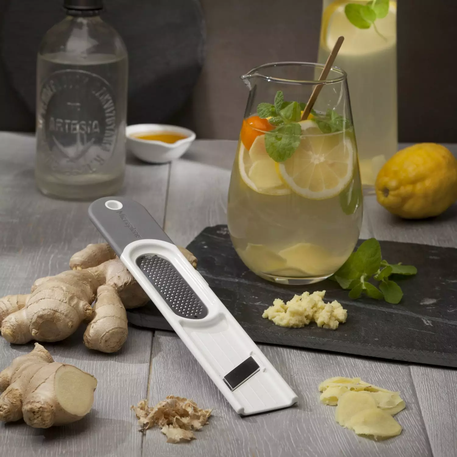 Microplane Grater Ginger 3-in-1 4 Microplane Grater Ginger 3-in-1 - Afbeelding 2