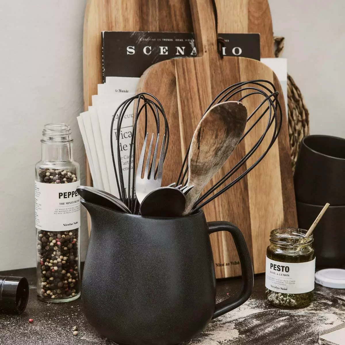 Nicolas Vahé Bread Cutting Board, Akacia 4 Nicolas Vahé Bread Cutting Board, Akacia - Afbeelding 2