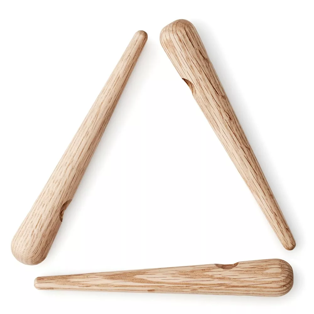 Normann Copenhagen Timber Trivet, Oak 4 Normann Copenhagen Timber Trivet, Oak - Afbeelding 2