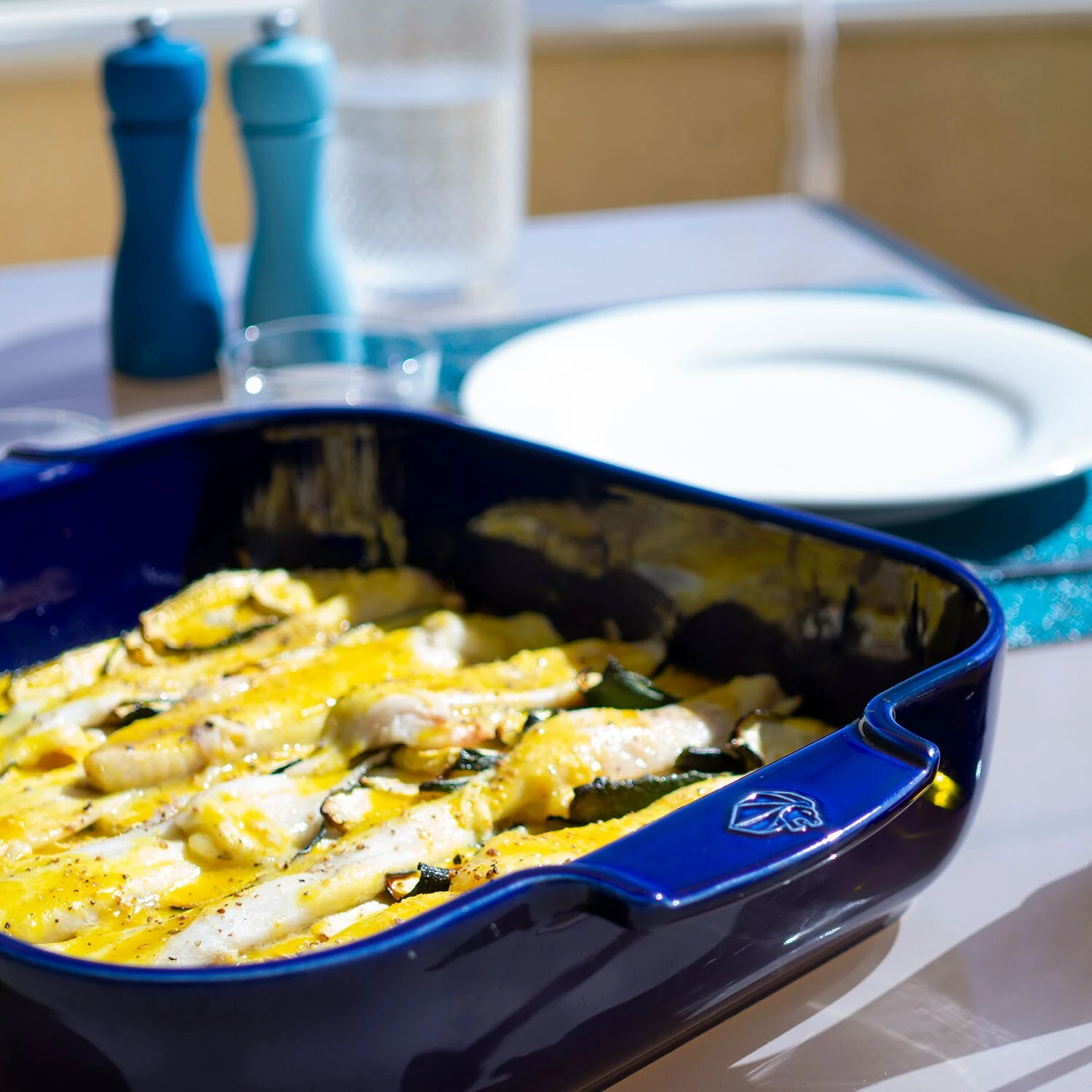 Peugeot Appolia Ovenschaal 36x36 Cm, Blauw 4 Peugeot Appolia Ovenschaal 36x36 Cm, Blauw - Afbeelding 2