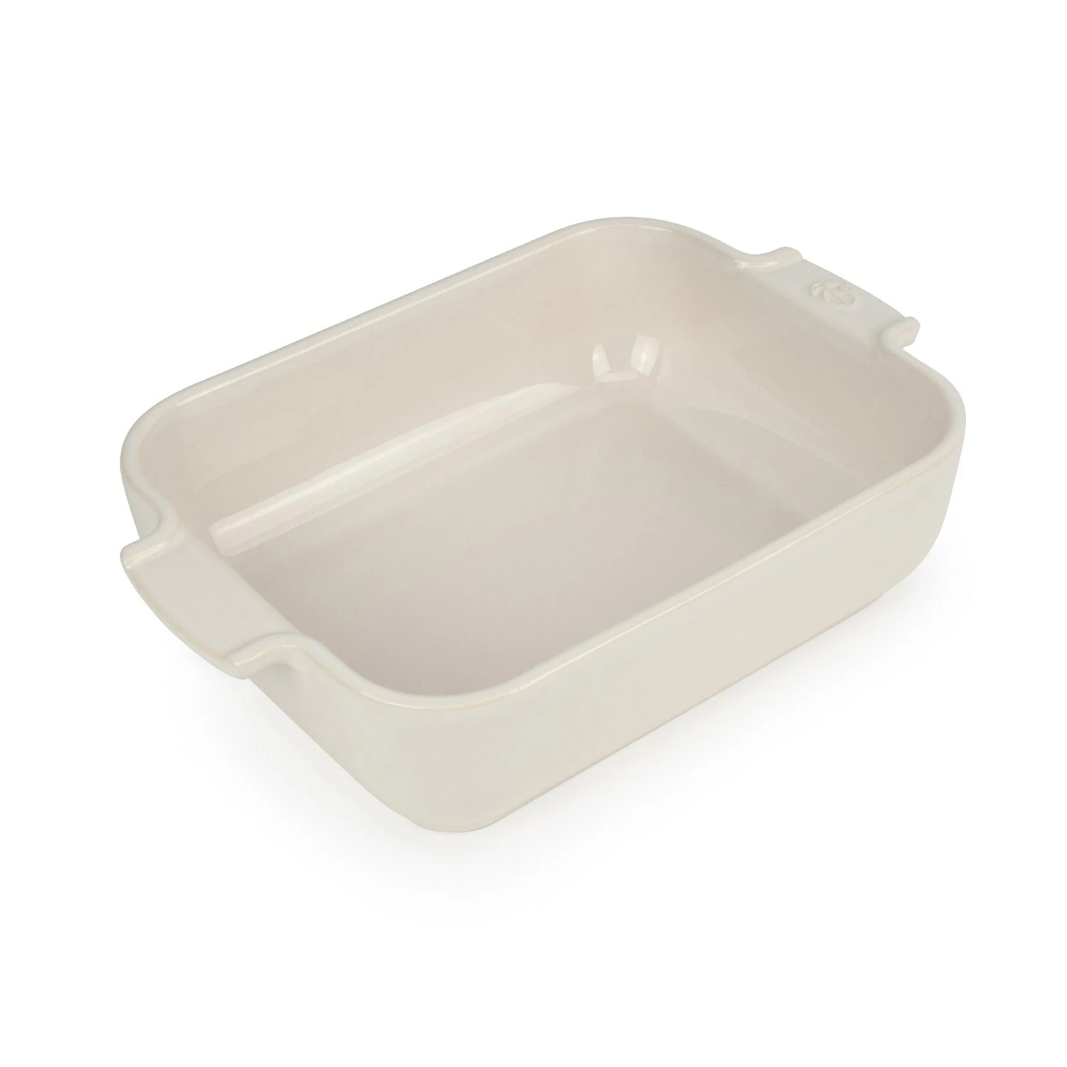 Peugeot Appolia Rectangular Ceramic Ovenware 25 Cm, Ecru 3 Peugeot Appolia Rectangular Ceramic Ovenware 25 Cm, Ecru