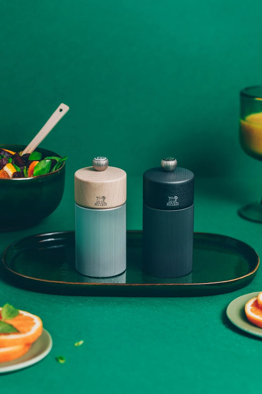 Peugeot Line Zoutmolen 12 Cm, Donker Hout / Donker Grijze Melange 8 Peugeot Line Zoutmolen 12 Cm, Donker Hout / Donker Grijze Melange - Afbeelding 6