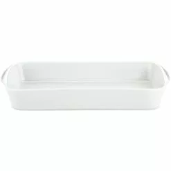 Pillivuyt Roasting Dish Nr. 3 White, 35x22 Cm
