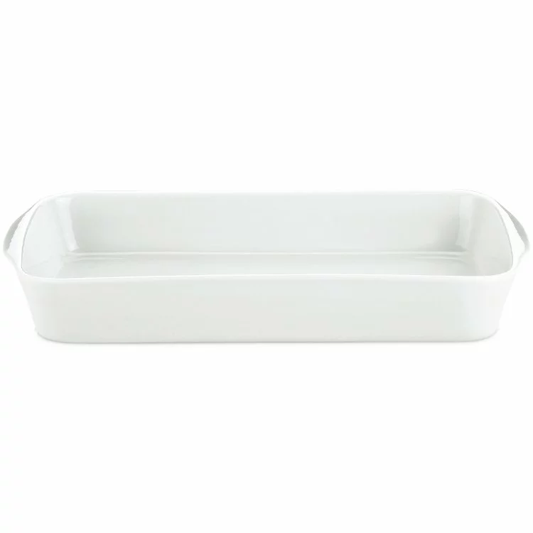 Pillivuyt Roasting Dish Nr. 3 White, 35x22 Cm 3 Pillivuyt Roasting Dish Nr. 3 White, 35x22 Cm