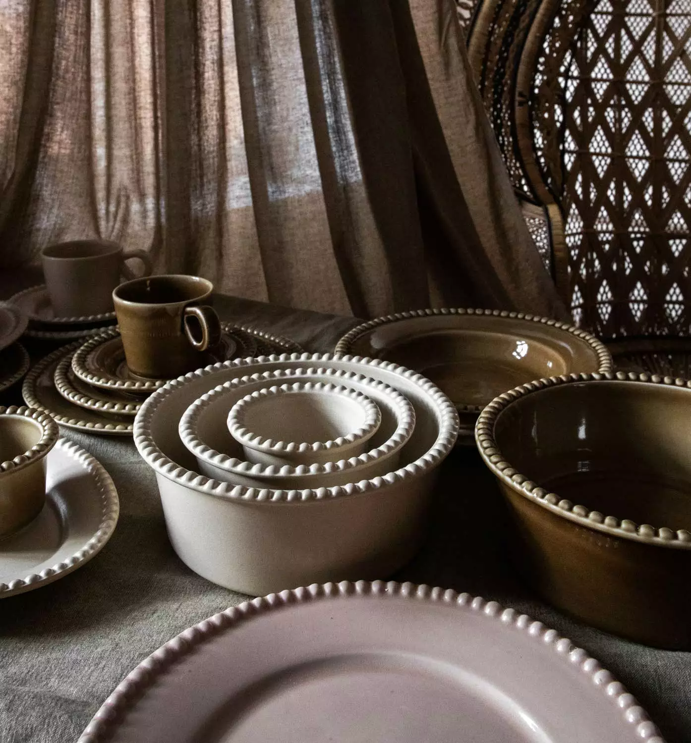 PotteryJo DARIA Kom, Zand 23 Cm, Zand 7 PotteryJo DARIA Kom, Zand 23 Cm, Zand - Afbeelding 5