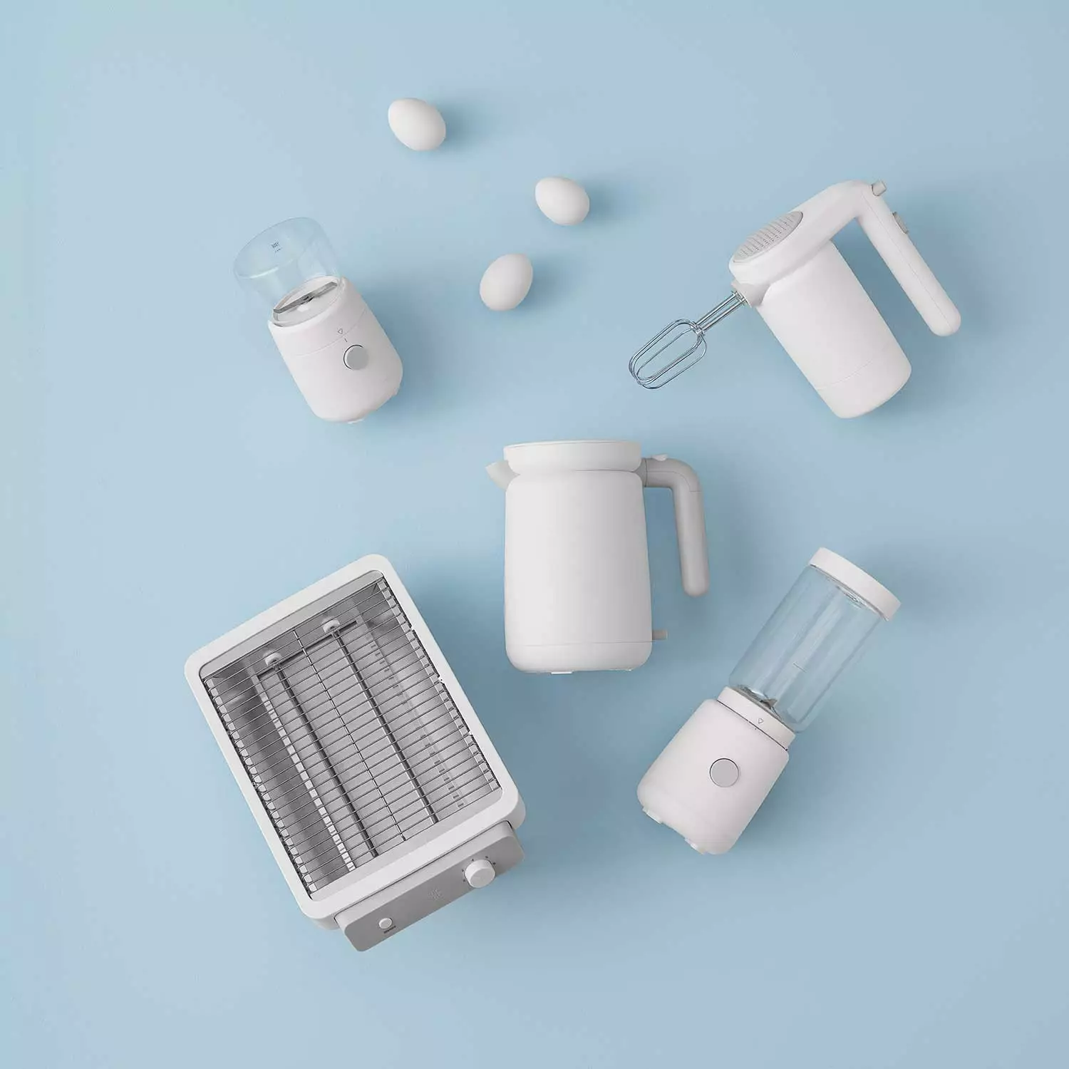 RIG TIG Foodie Electric Coffee Grinder, White 5 RIG TIG Foodie Electric Coffee Grinder, White - Afbeelding 3