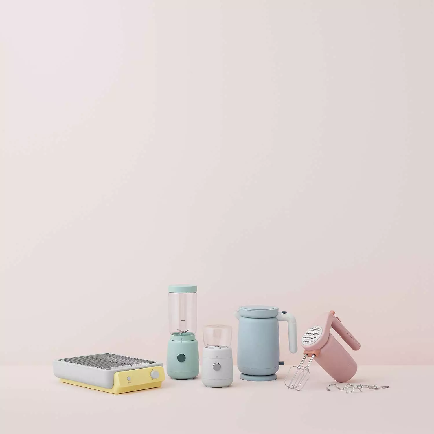 RIG TIG Foodie Hand Mixer, Light Pink 4 RIG TIG Foodie Hand Mixer, Light Pink - Afbeelding 2