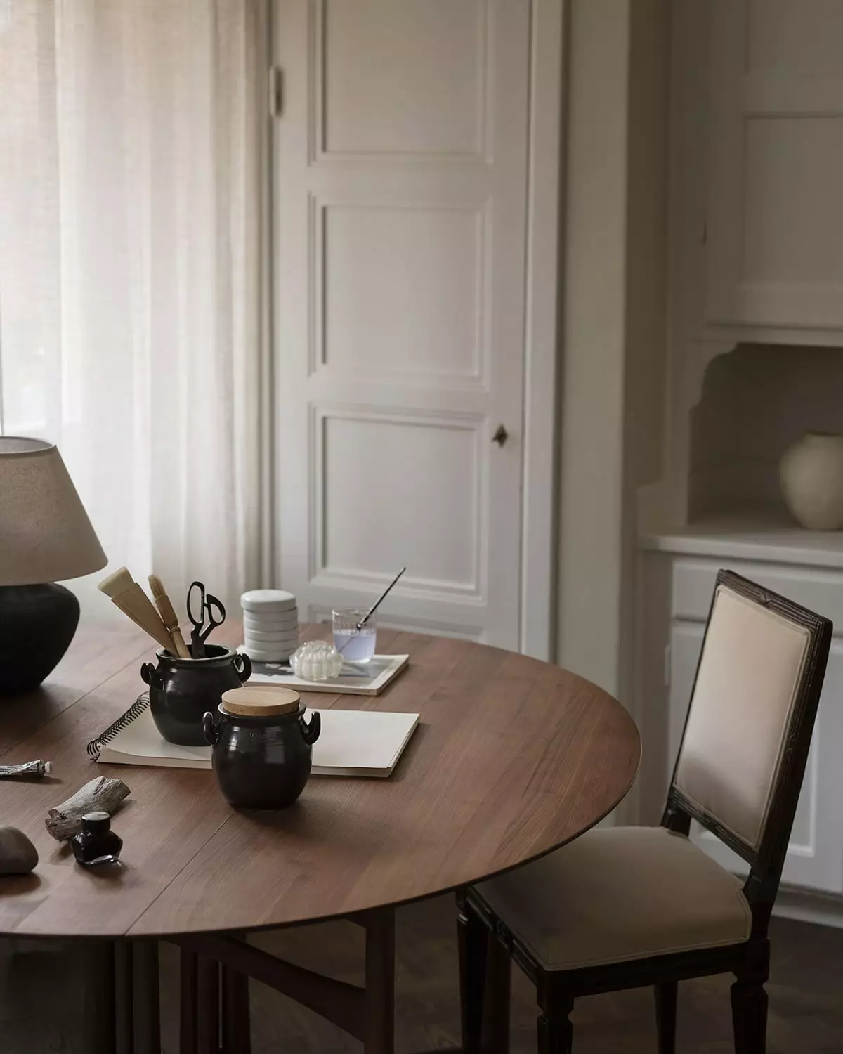 Rörstrand Höganäs Kruik 1 L, Grijs 6 Rörstrand Höganäs Kruik 1 L, Grijs - Afbeelding 4