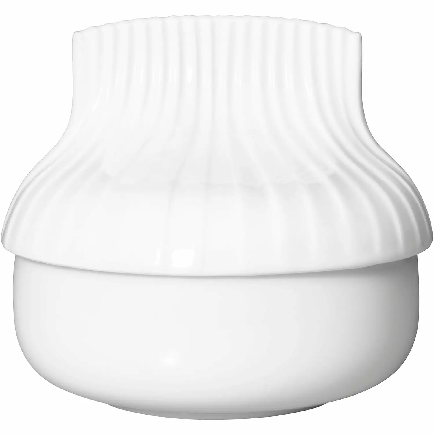 Rörstrand Pli Blanc Pot Met Deksel 0,35 L 3 Rörstrand Pli Blanc Pot Met Deksel 0,35 L