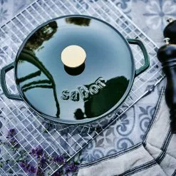 Sabor Gietijzeren Pot 4,4 L, Shiny Green 9 Sabor Gietijzeren Pot 4,4 L, Shiny Green -Potten & pannen Winkel sabor gietijzeren pot 44 l 9