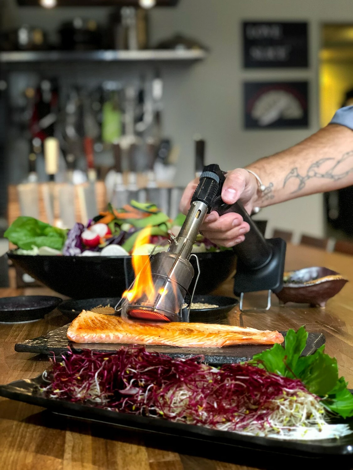 Satake Flame Master Professional Brander Met Grillfunctie 5 Satake Flame Master Professional Brander Met Grillfunctie - Afbeelding 3