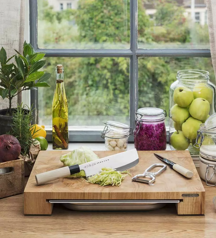 Satake Houcho Knife Set Santuko & Vegetable Chopping Knife 17 Cm 4 Satake Houcho Knife Set Santuko & Vegetable Chopping Knife 17 Cm - Afbeelding 2