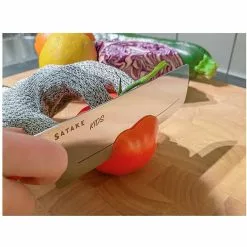 Satake Kids Mes Met Insnijbestendige Want -Potten & pannen Winkel satake kids mes met snijbestendige handschoen 6