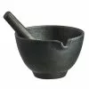 Satake Nabe Mortar With Pestle, Black 2 Satake Nabe Mortar With Pestle, Black -Potten & pannen Winkel satake nabe mortar with pestle black 0