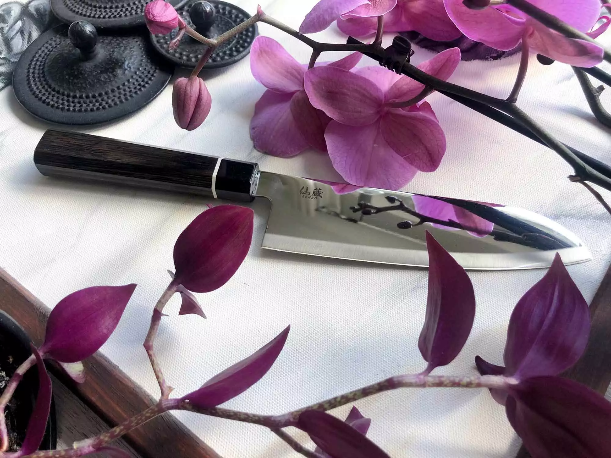 Senzo Gin'Iro Gyuto Koksmes, 17 Cm 6 Senzo Gin'Iro Gyuto Koksmes, 17 Cm - Afbeelding 4