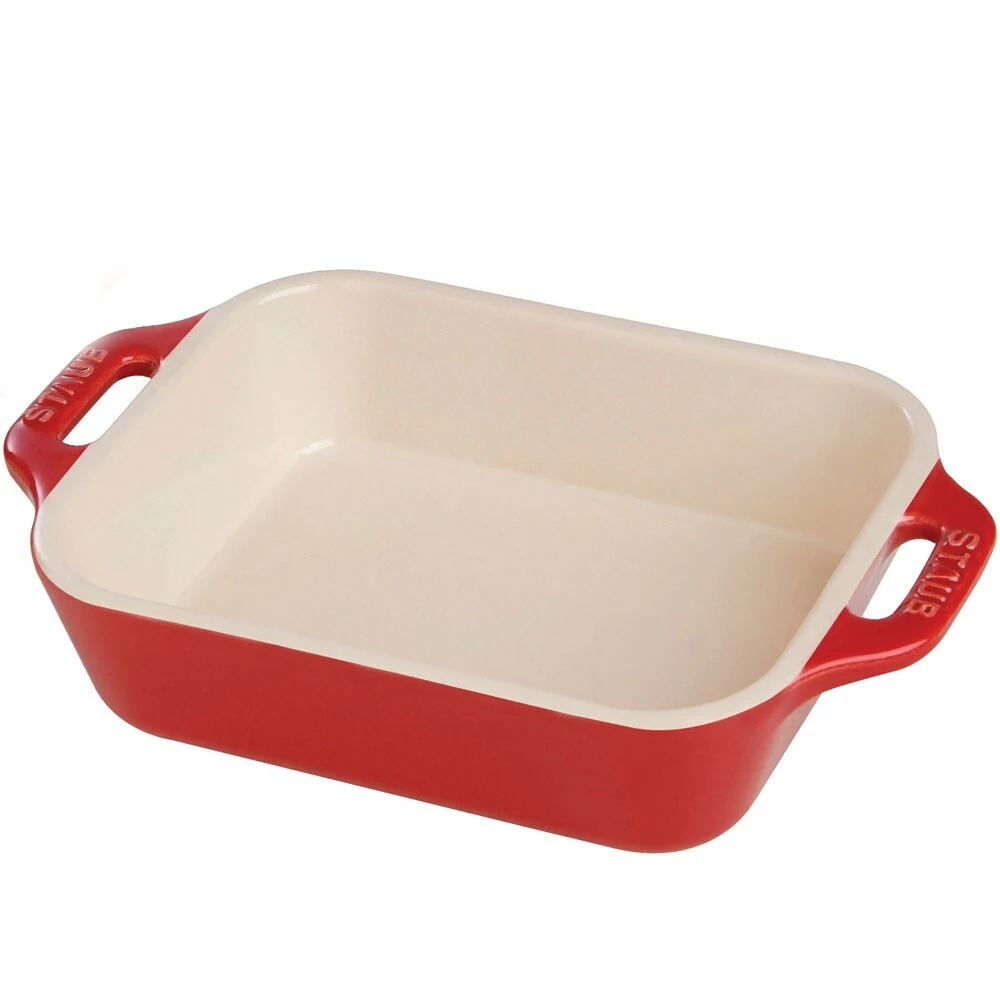Staub Gratin Dish, Medium, Cherry 3 Staub Gratin Dish, Medium, Cherry
