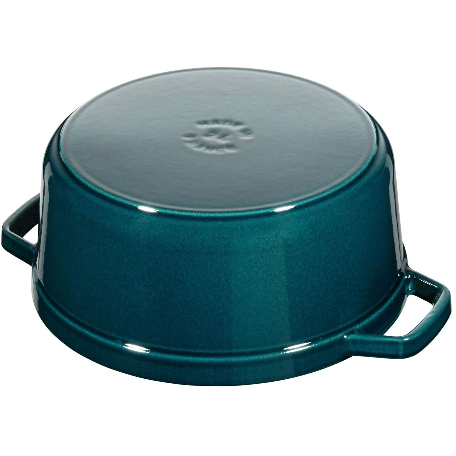 Staub Cocotte Rond 24 Cm 3,8 L, Petrolblauw 5 Staub Cocotte Rond 24 Cm 3,8 L, Petrolblauw - Afbeelding 3