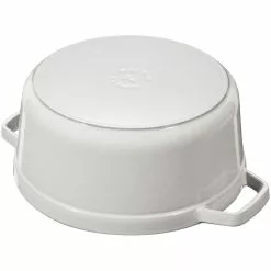 Staub Cocotte Rond, 28 Cm 6,7 L, Wit 9 Staub Cocotte Rond, 28 Cm 6,7 L, Wit -Potten & pannen Winkel staub staub cocotte rond 14 1