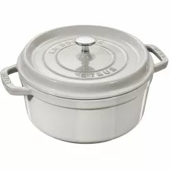 Staub Cocotte Rond, 28 Cm 6,7 L, Wit