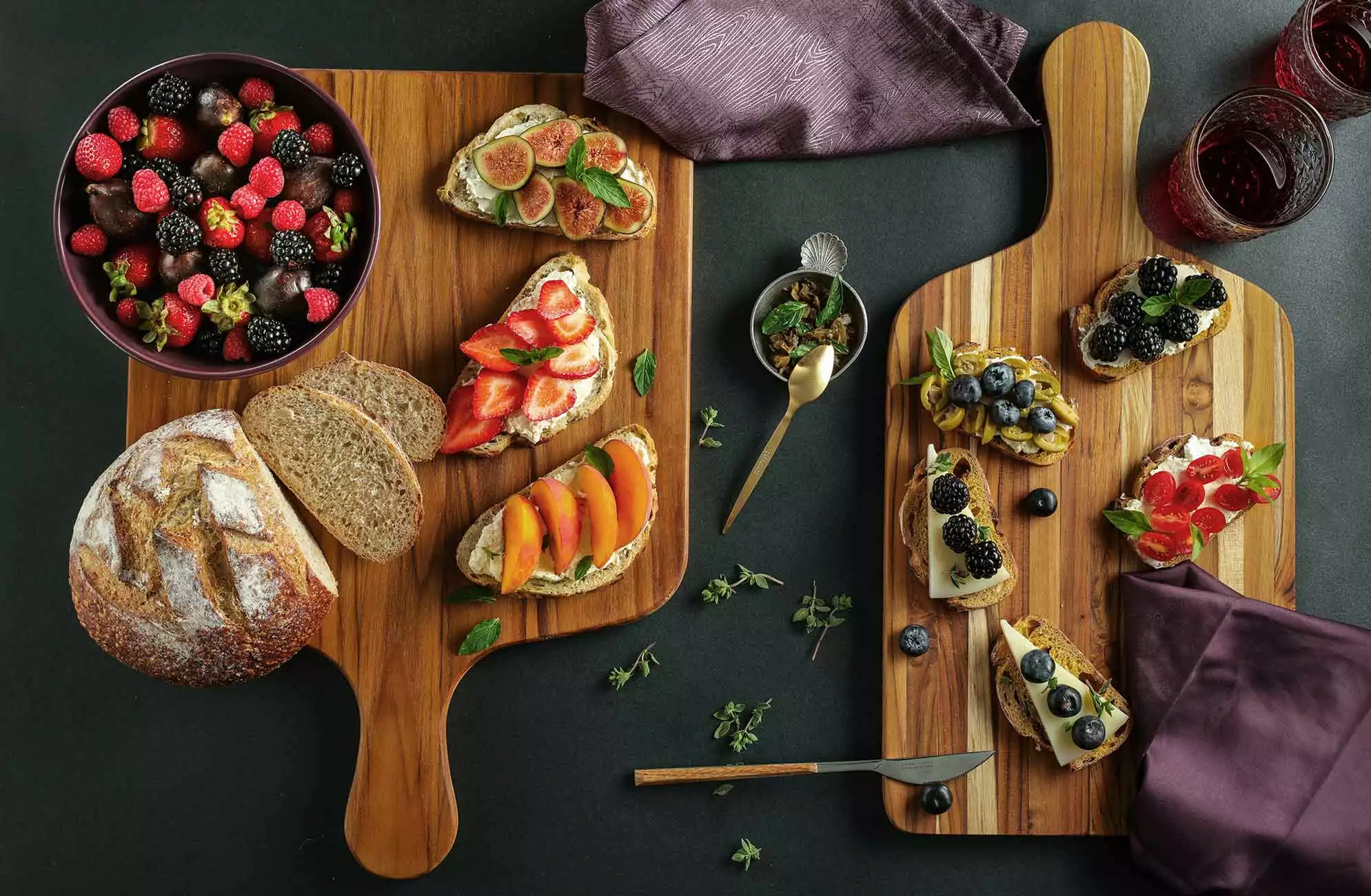 TeakHaus Snijplank / Dienblad 36x51 Cm 5 TeakHaus Snijplank / Dienblad 36x51 Cm - Afbeelding 3