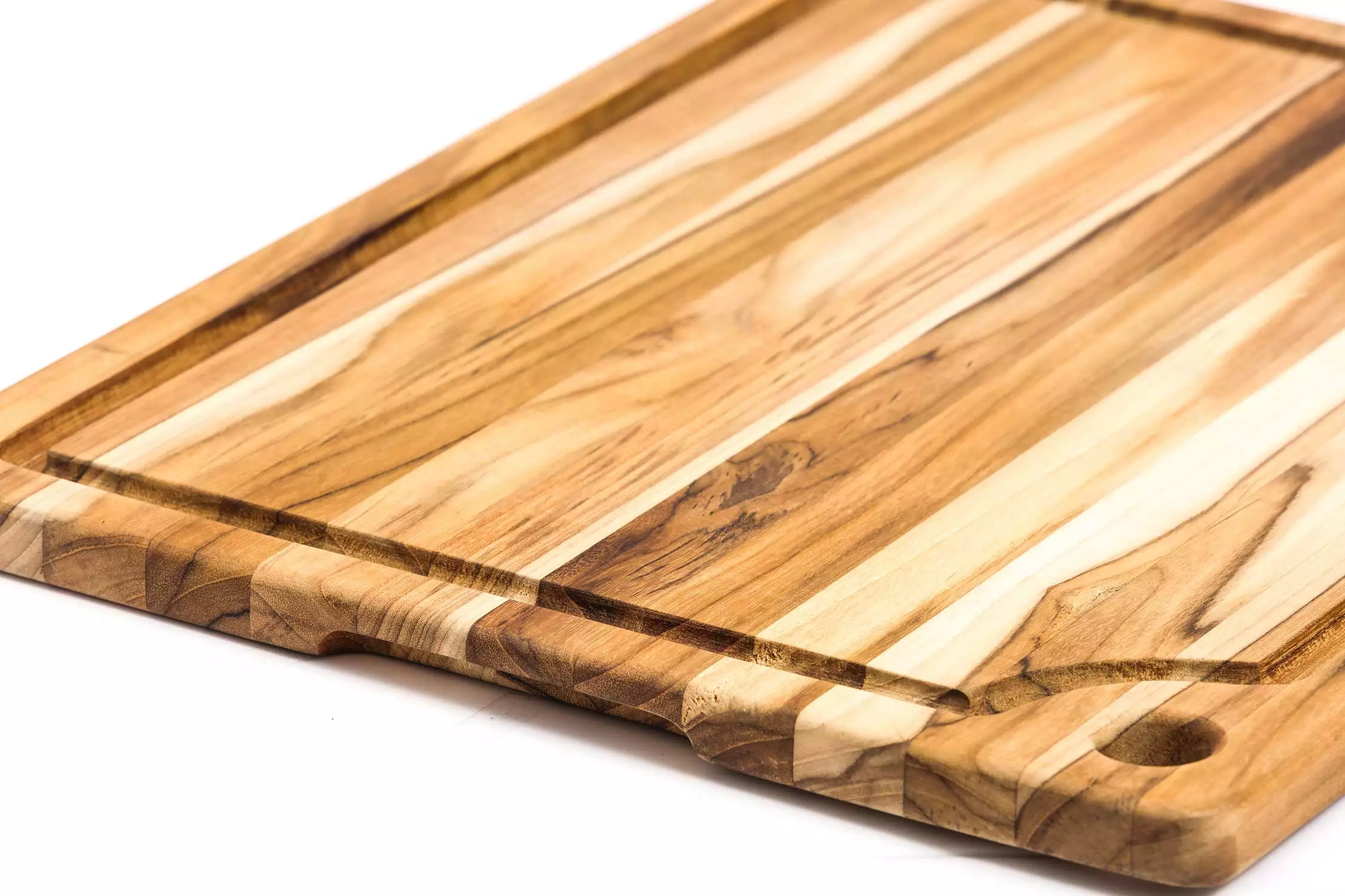 TeakHaus Snijplank Met Inkeping, 41x30,5 Cm 4 TeakHaus Snijplank Met Inkeping, 41x30,5 Cm - Afbeelding 2