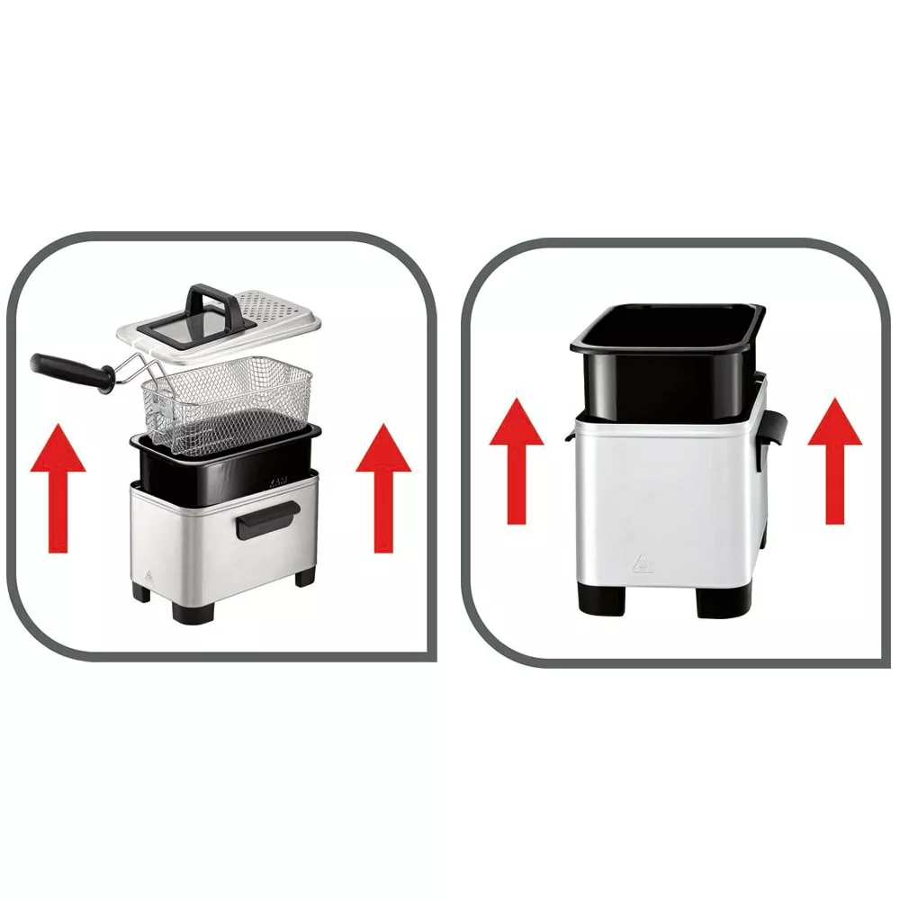 Tefal Easy Pro Friteuse 1,2 Kg 4 Tefal Easy Pro Friteuse 1,2 Kg - Afbeelding 2