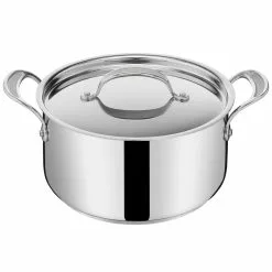 Tefal Jamie Oliver Cook's Classic Pot Roestvrij Staal, 24 Cm / 5,2 L