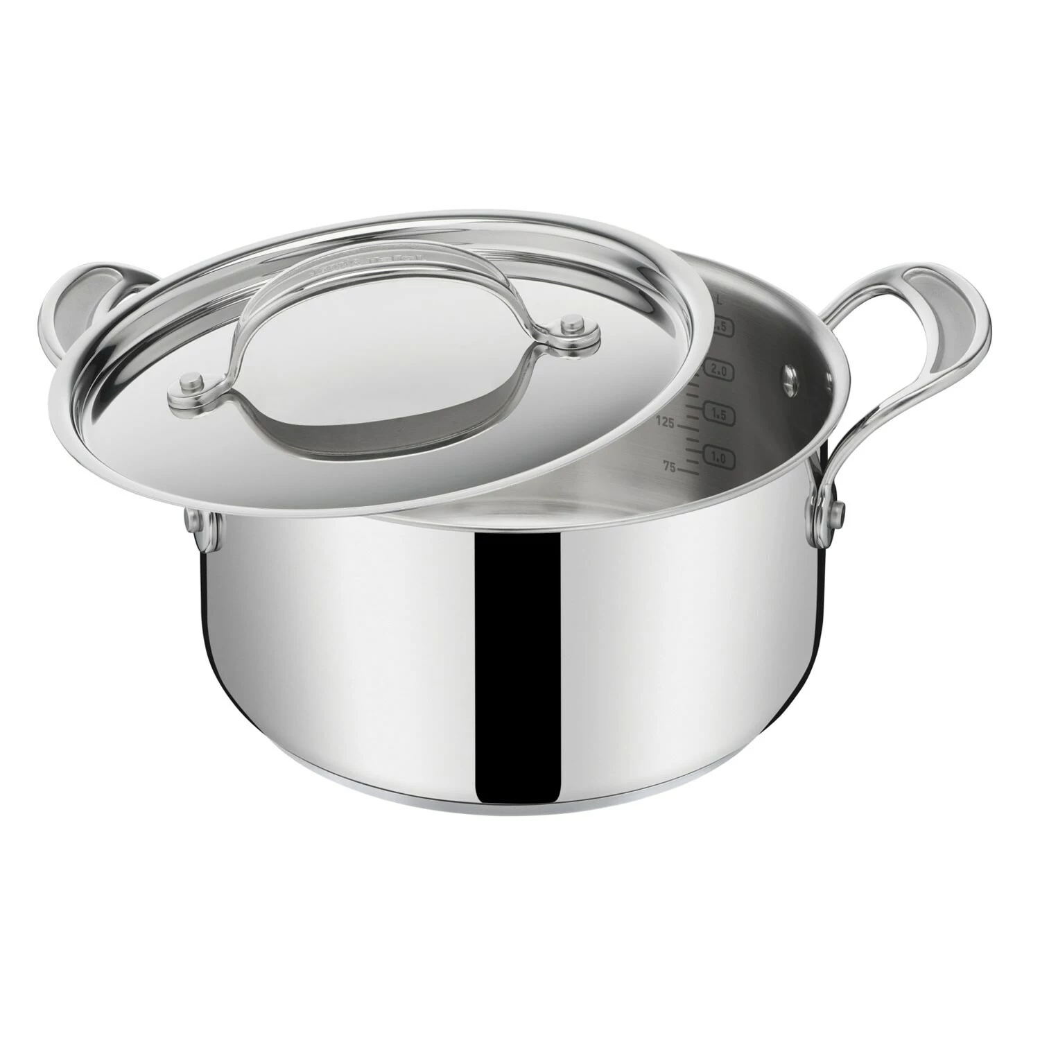 Tefal Jamie Oliver Cook's Classic Pot Roestvrij Staal, 20 Cm / 3 L 4 Tefal Jamie Oliver Cook's Classic Pot Roestvrij Staal, 20 Cm / 3 L - Afbeelding 2
