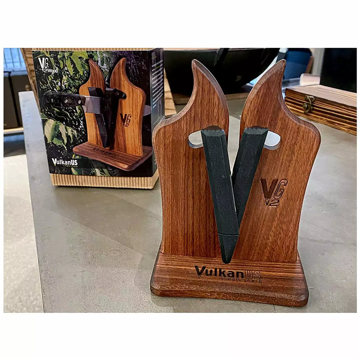 Vulkanus VG2 Wood Messenslijper 4 Vulkanus VG2 Wood Messenslijper - Afbeelding 2