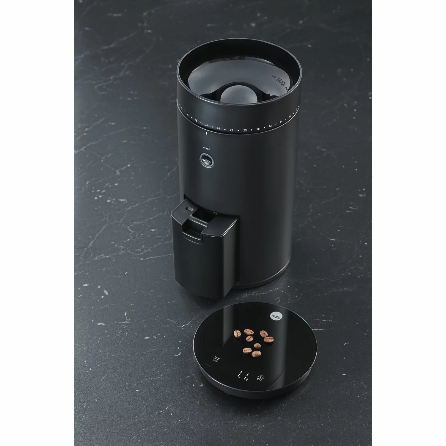 Wilfa WSFBS-100B Uniform Koffiemolen, Zwart 6 Wilfa WSFBS-100B Uniform Koffiemolen, Zwart - Afbeelding 4