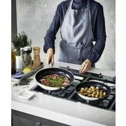 Potten & pannen Winkel -Potten & pannen Winkel wmf durado koekenpannen set roestvrij staal 28 cm 24 cm 10