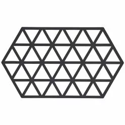 Zone Denmark Triangle Trivet Large, Black