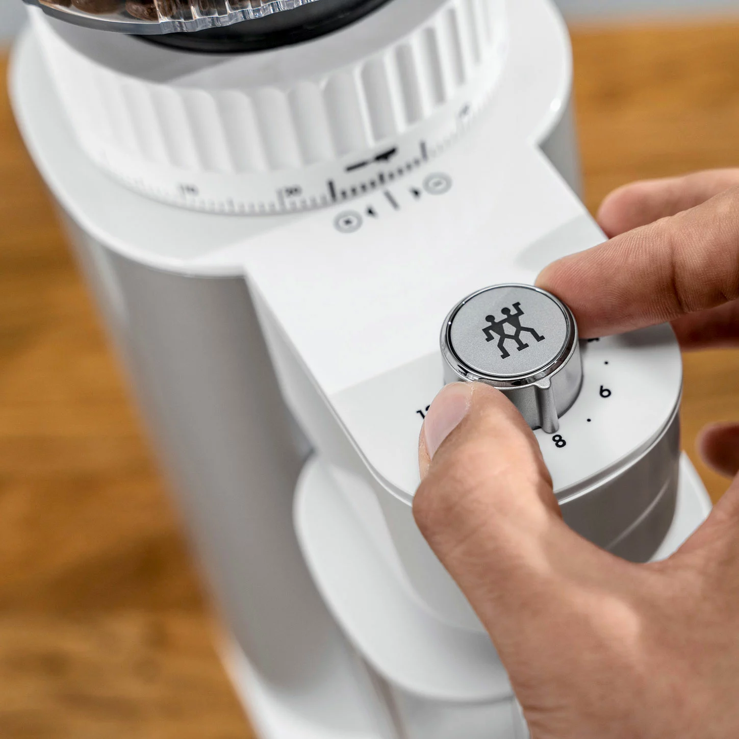 Zwilling Enfinigy Koffiemolen, Zilver 5 Zwilling Enfinigy Koffiemolen, Zilver - Afbeelding 3